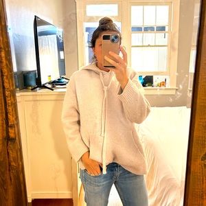 Zara oversized hoodie sweater